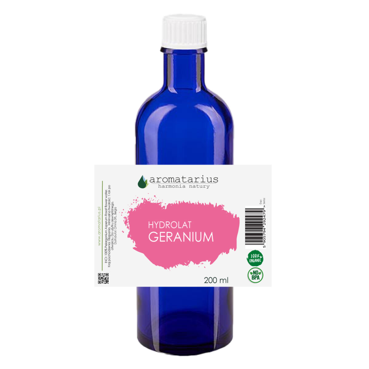 Hydrolat Geranium BIO 200 ml