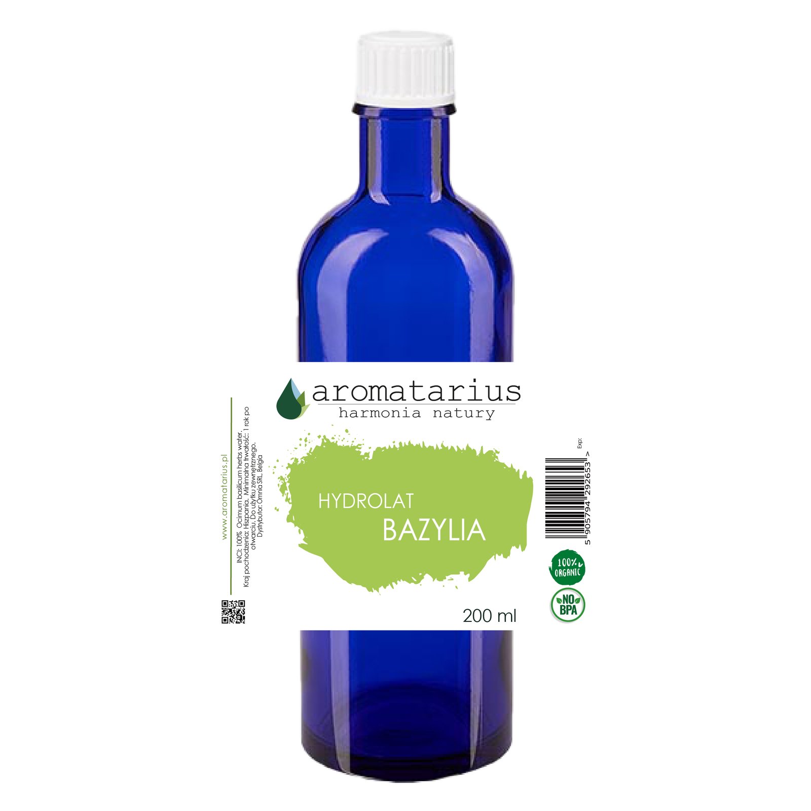 Hydrolat Bazylia BIO 200 ml Hydrolat Bazylia BIO 200 ml