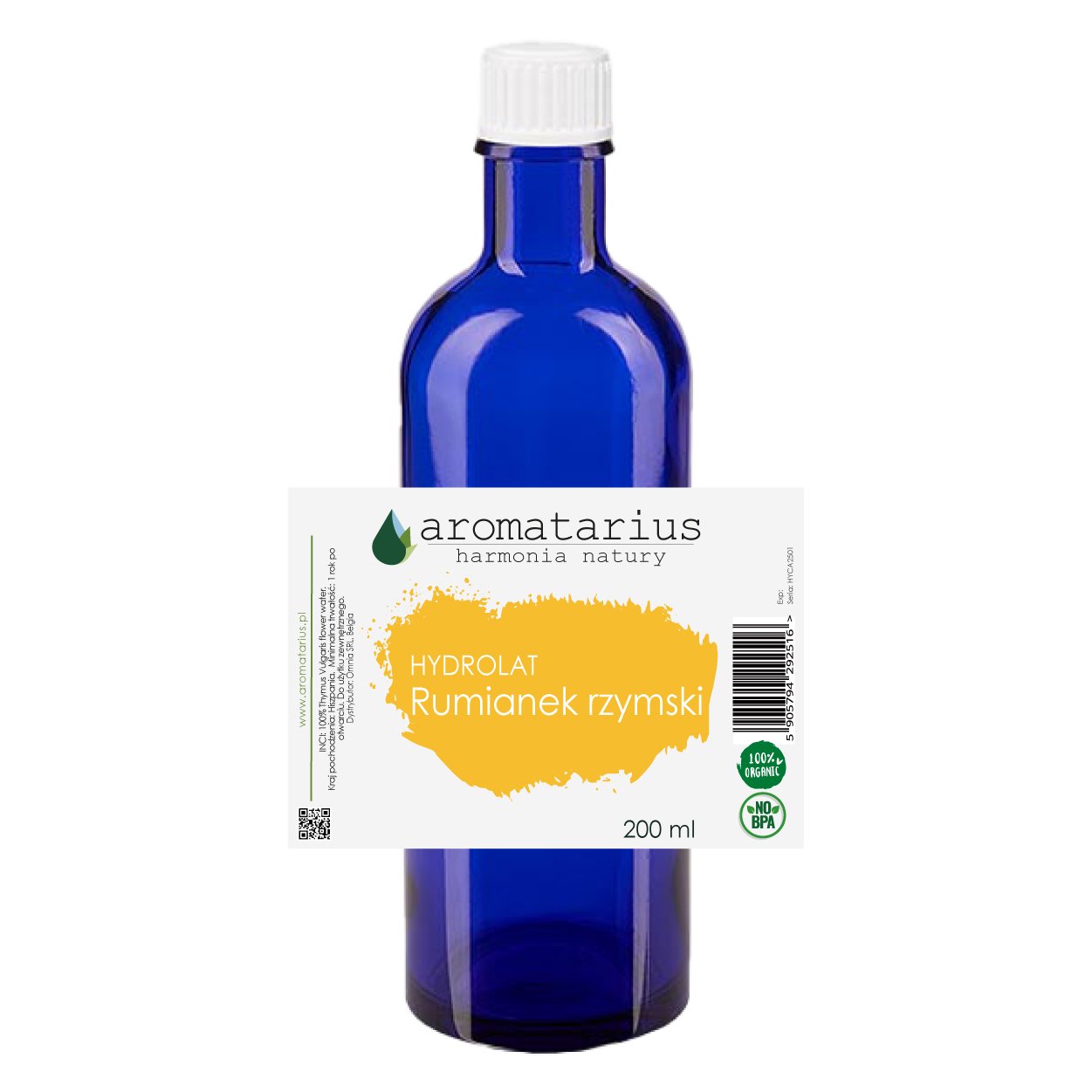 Hydrolat Rumianek rzymski BIO 200 ml Hydrolat Rumianek rzymski BIO 200 ml